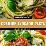 Cremige Avocado Pasta 18 Pinterest Hidden Image