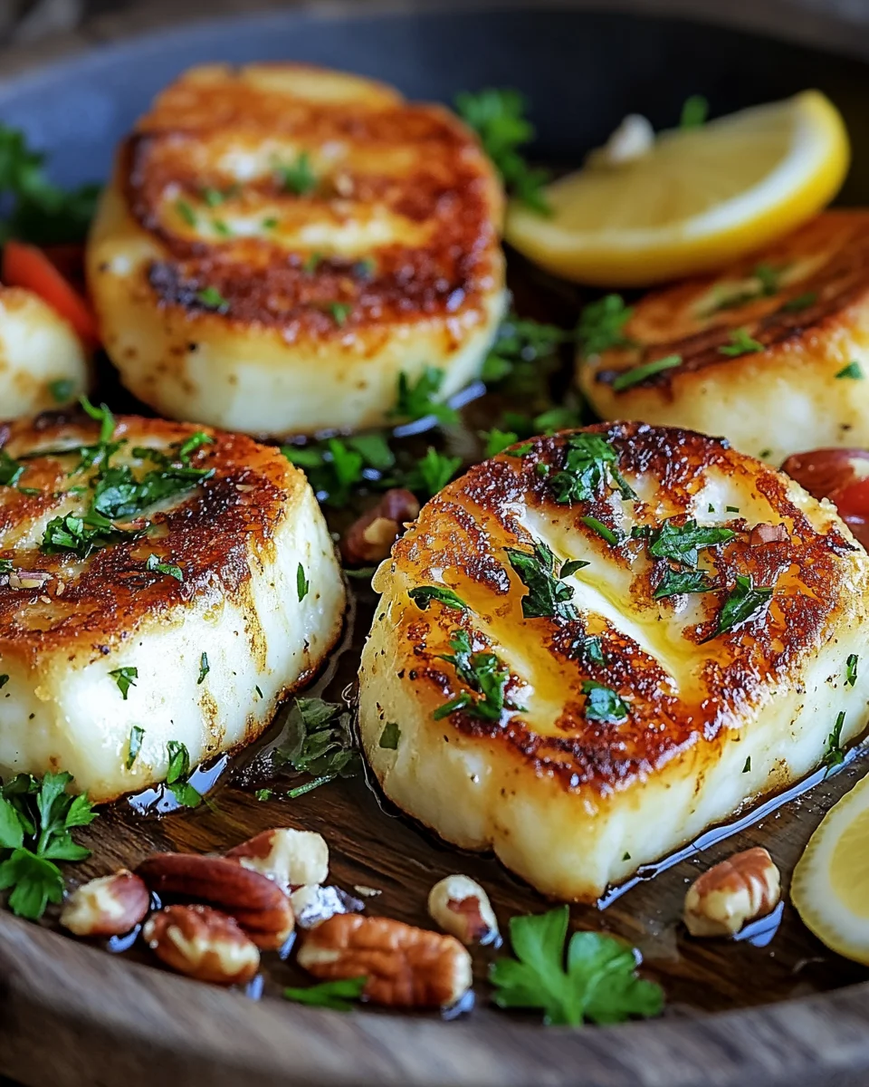 Crispy Pan-Fried Halloumi