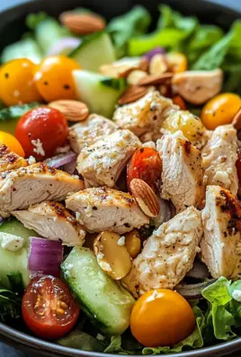 Einfacher Hähnchen Salat