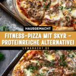 Fitness-Pizza mit Skyr - Proteinreiche Alternative! 17 Pinterest Hidden Image