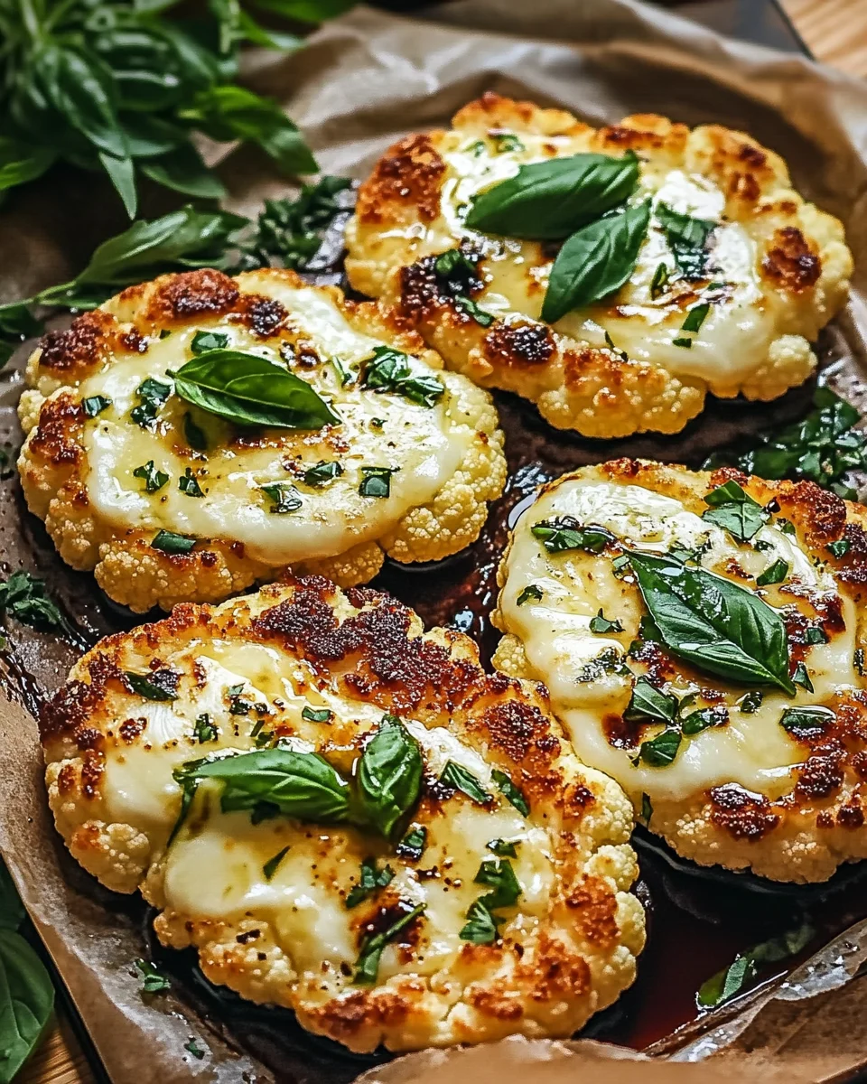 Homepage 6 Gebackene Mozzarella-Blumenkohlsteaks