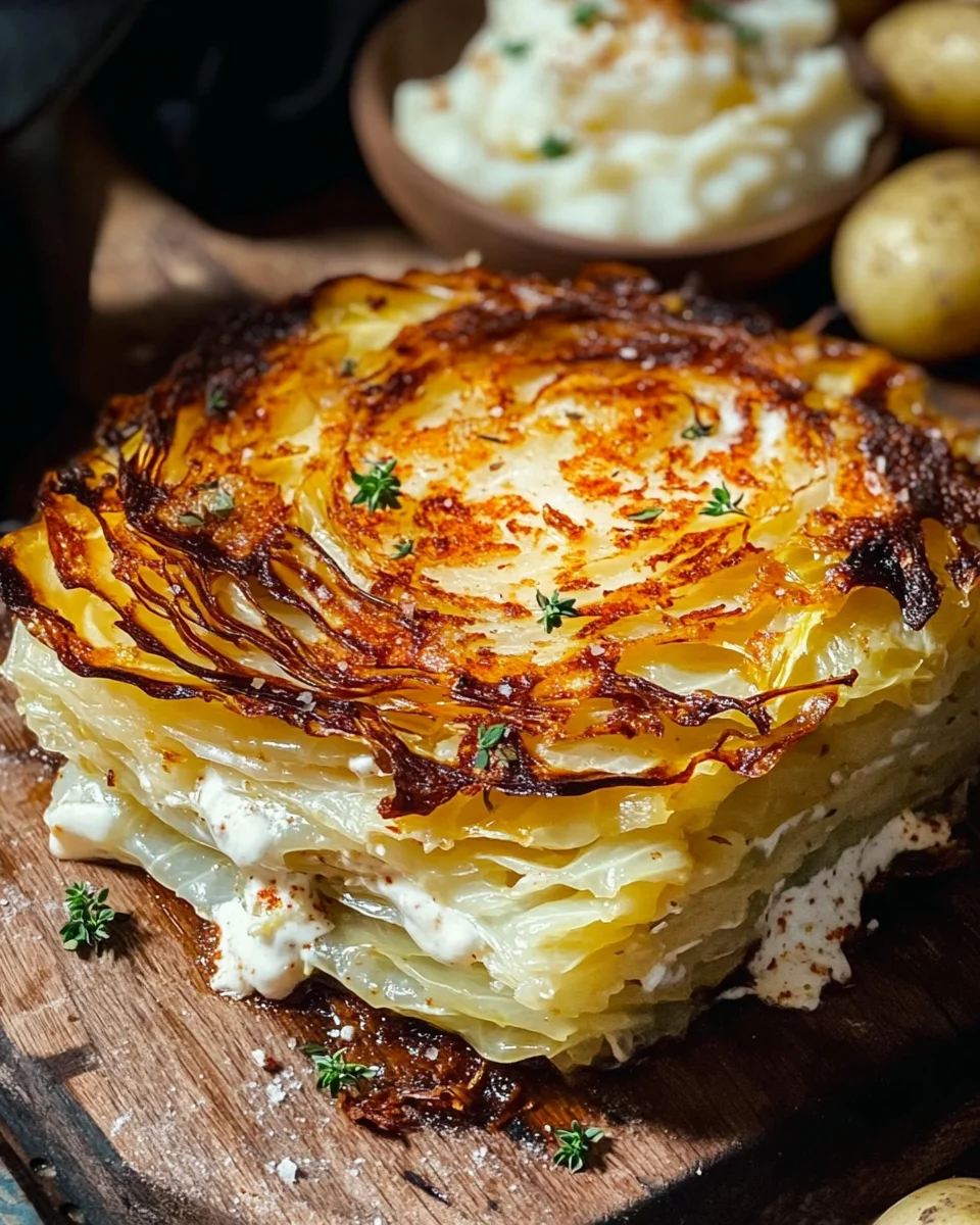 Gebackener Weißkohl