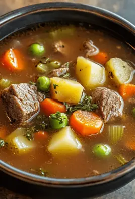 Gemüse Rindfleisch Suppe