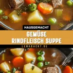 Gemüse Rindfleisch Suppe 20 Pinterest Hidden Image