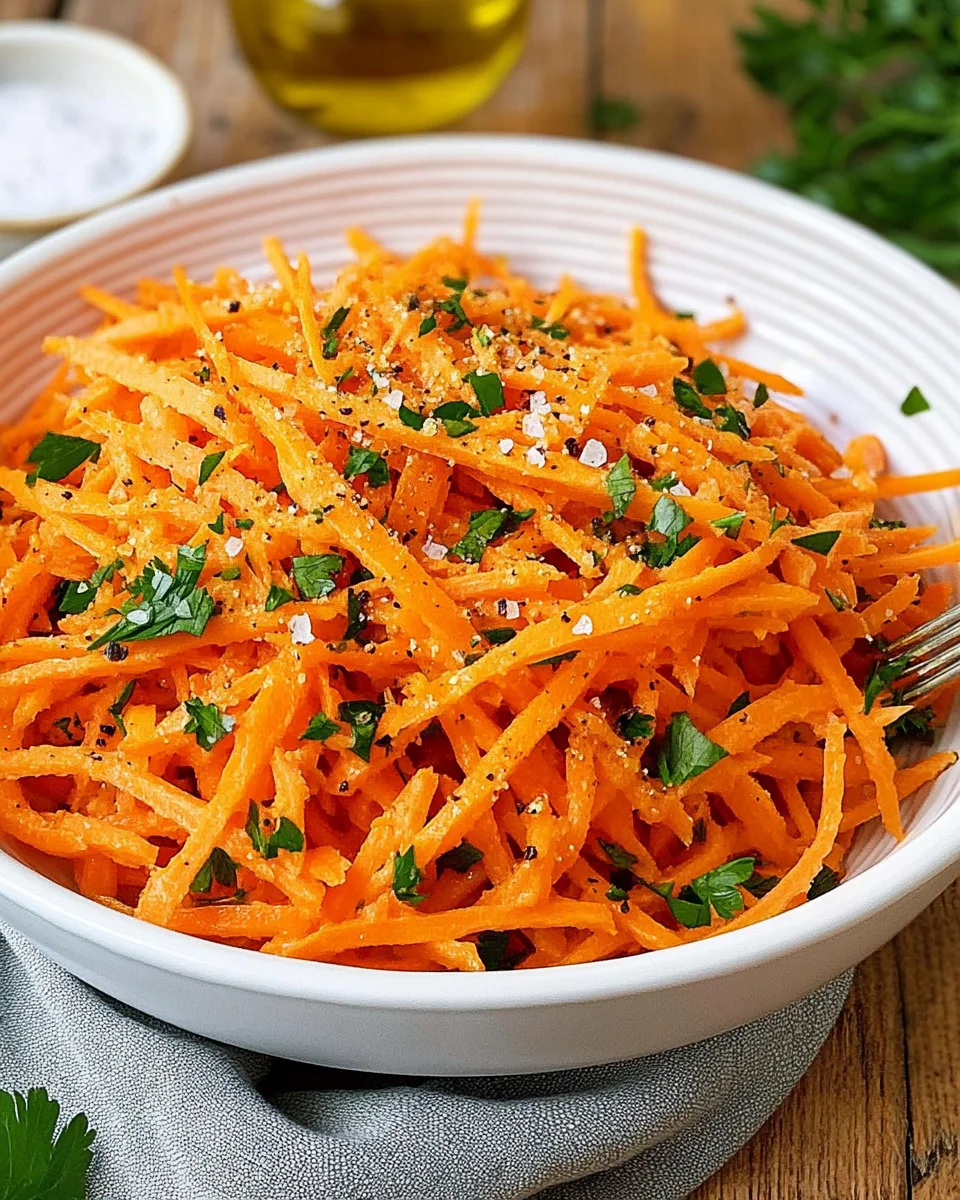 Gesunder Karottensalat
