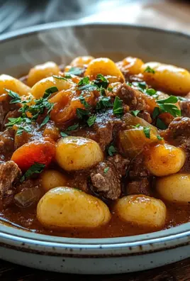 Gnocchi-Gulasch