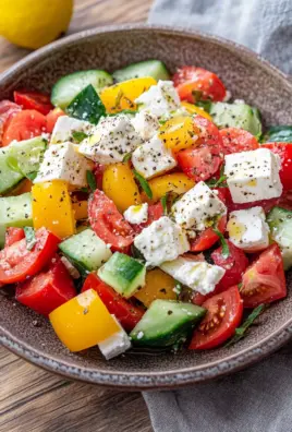 Griechischer Bauernsalat (einfaches Salat Rezept)