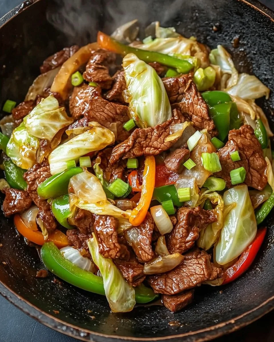 Hearty Beef and Cabbage Wok 23 Hearty Beef and Cabbage Wok