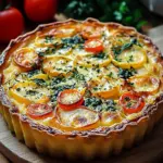Kartoffel-Quiche mit Kartoffelteig