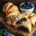 Kartoffelh&ouml;rnchen mit Blaubeeren & Streuseln
