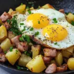 Leberk&auml;se-Kartoffel-Pfanne mit Spiegelei von FrlM