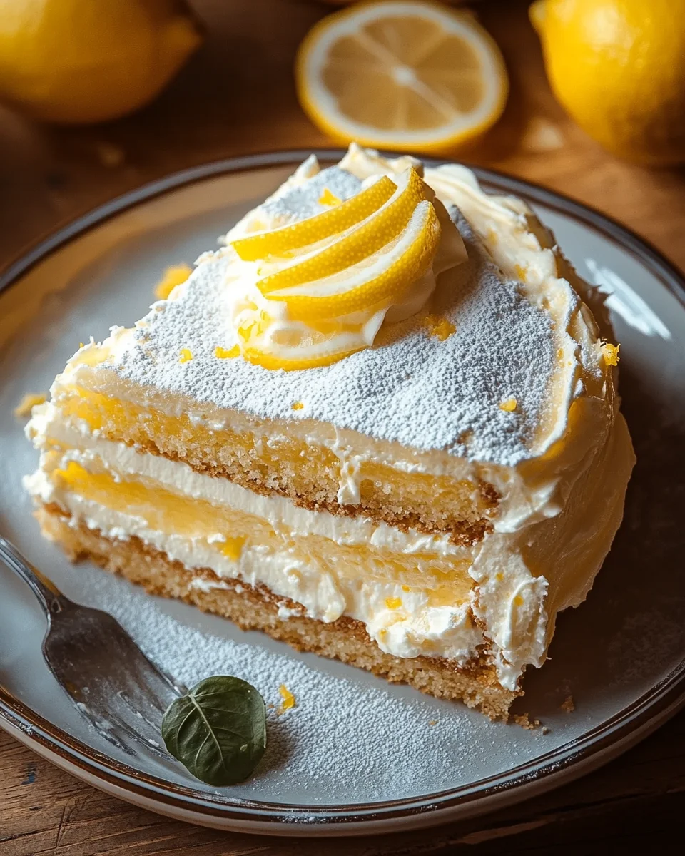 Limoncello-Mascarpone-Kuchen