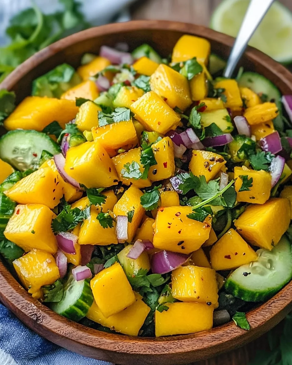 Mango-Gurken-Salat Rezept 19 Mango-Gurken-Salat