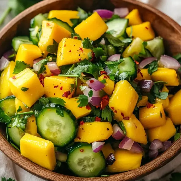 Mango-Gurken-Salat Rezept