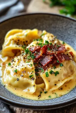 Maultaschen Carbonara