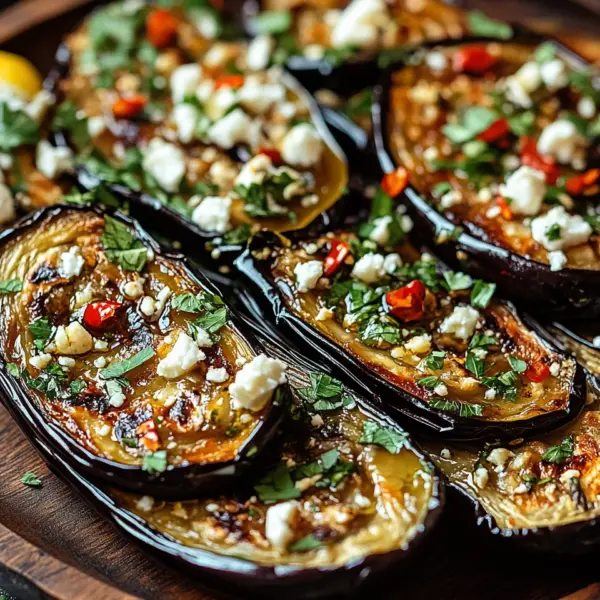 Mediterrane Geröstete Aubergine
