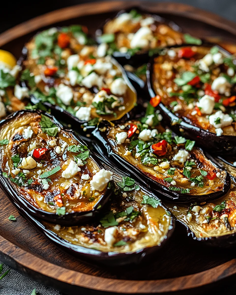 Mediterrane Geröstete Aubergine