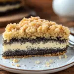 Mohnkuchen mit Streusel