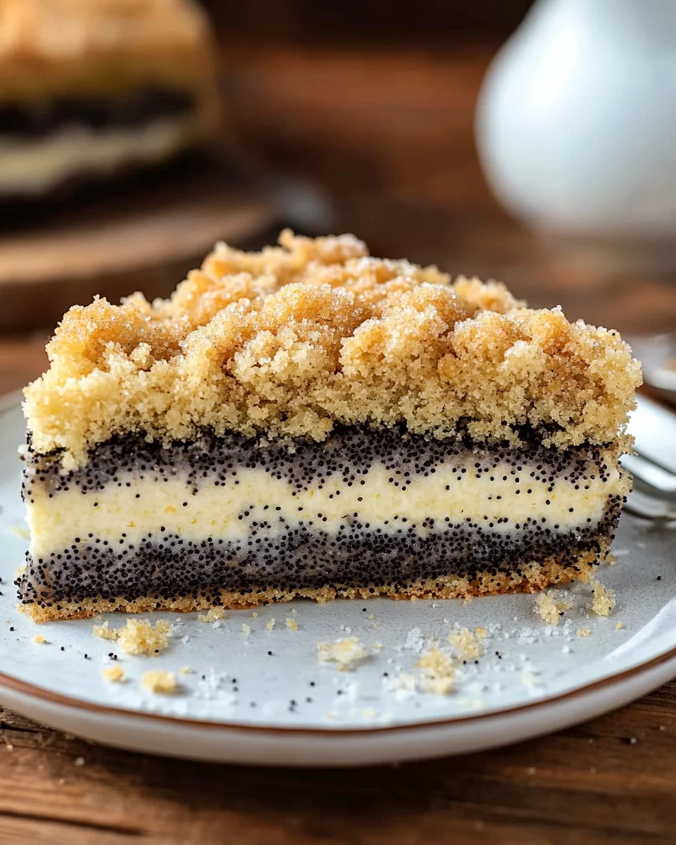 Mohnkuchen mit Streusel 26 Mohnkuchen mit Streusel