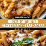 Nudeln mit roter Hackfleisch-Käse-Soße 18 Pinterest Hidden Image