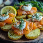 Ofenkartoffeln mit R&auml;ucherlachs