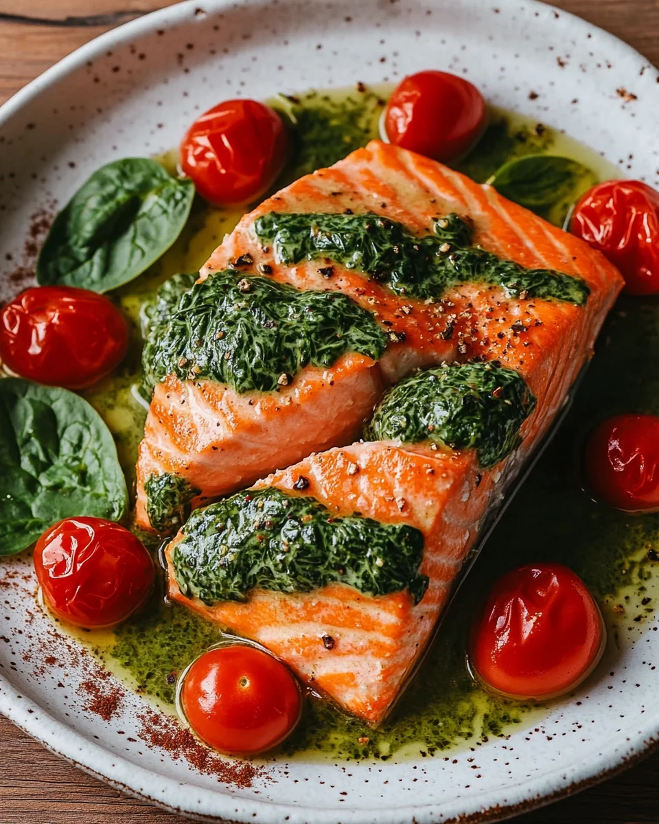 Ofenlachs mit Spinat 17 Ofenlachs
