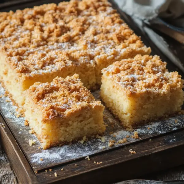 Omas Streuselkuchen vom Blech (ohne Hefe)