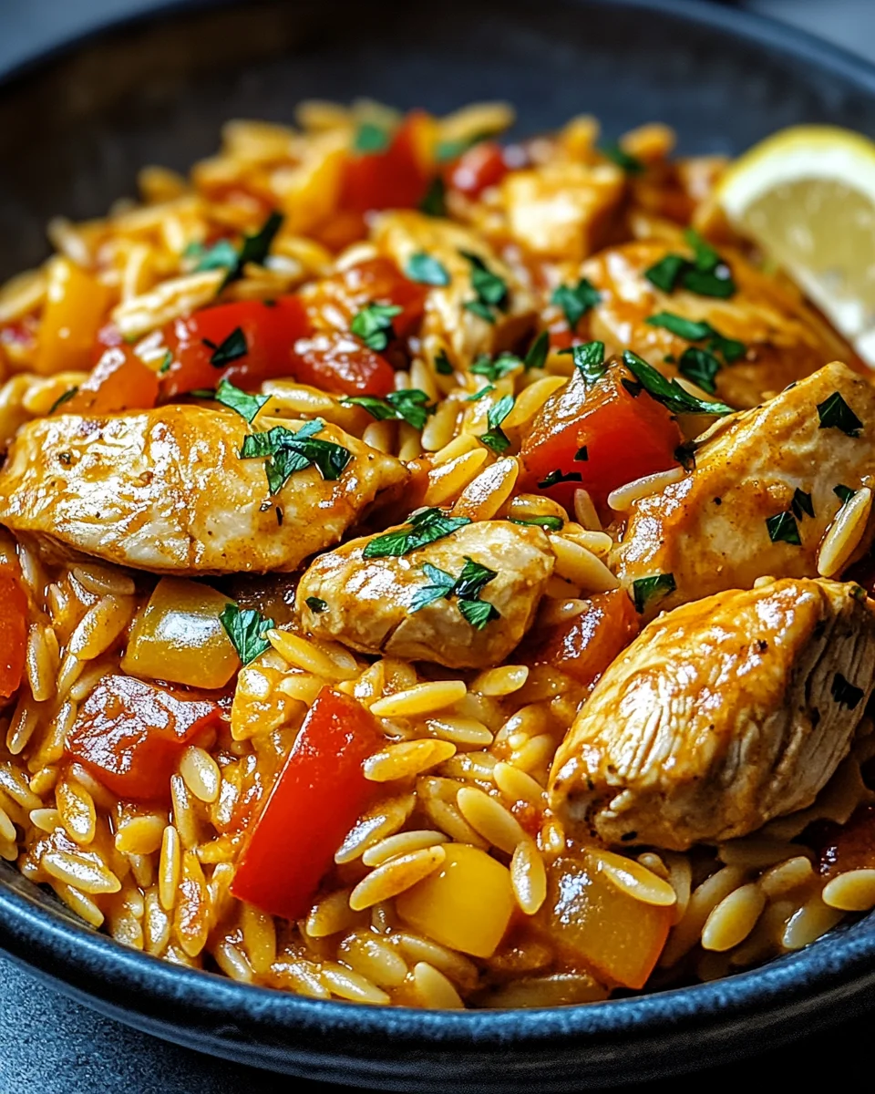 Orzo-Pfanne
