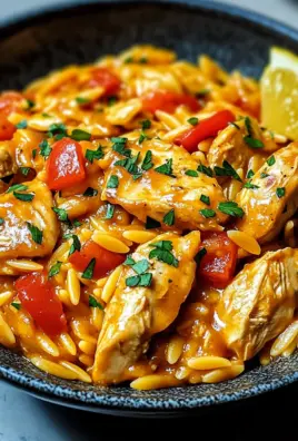 Orzo-Pfanne mit Paprikahuhn 21 Orzo-Pfanne mit Paprikahuhn