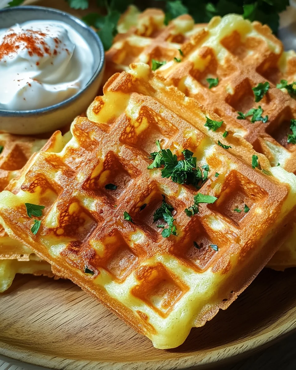 Pfälzer Kartoffelwaffeln