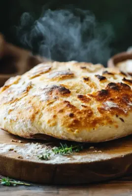 Pfannenbrot ohne Hefe Rezept