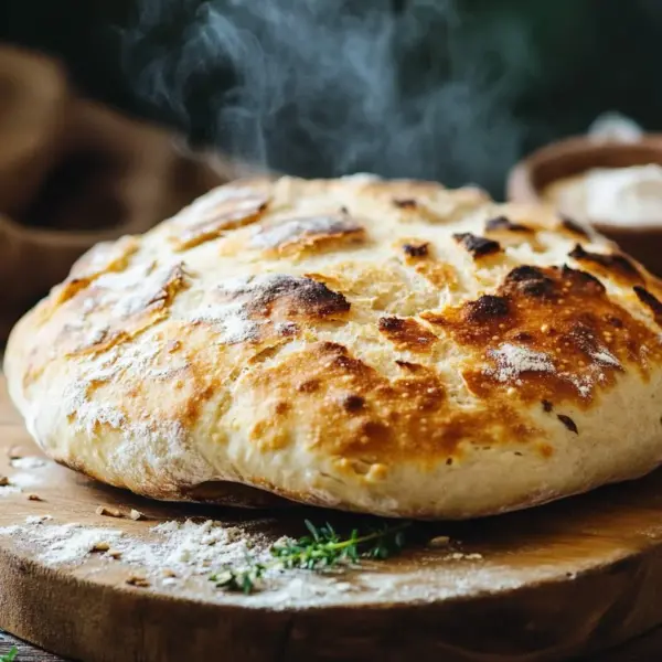 Pfannenbrot ohne Hefe Rezept
