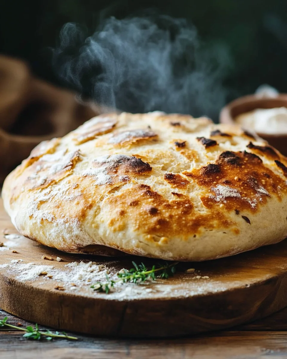 Pfannenbrot ohne Hefe Rezept