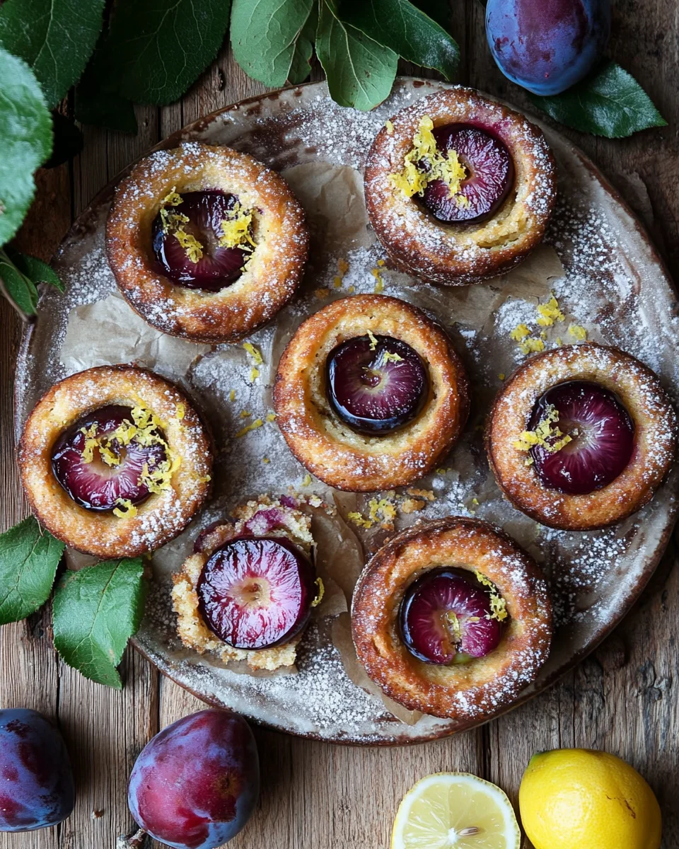 Pflaumen-Friands