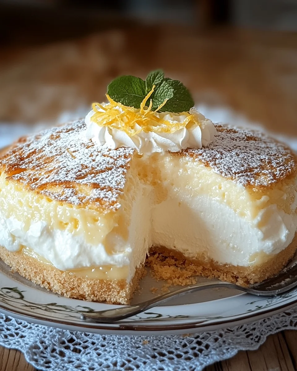 Quark-Schneekuchen