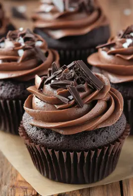 Saftige Schokoladen-Cupcakes 27 Saftige Schokoladen-Cupcakes
