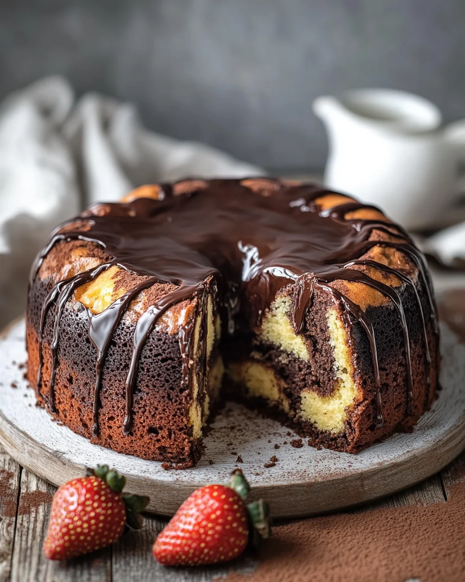 Saftiger Marmorkuchen einfach selber backen 22 Saftiger