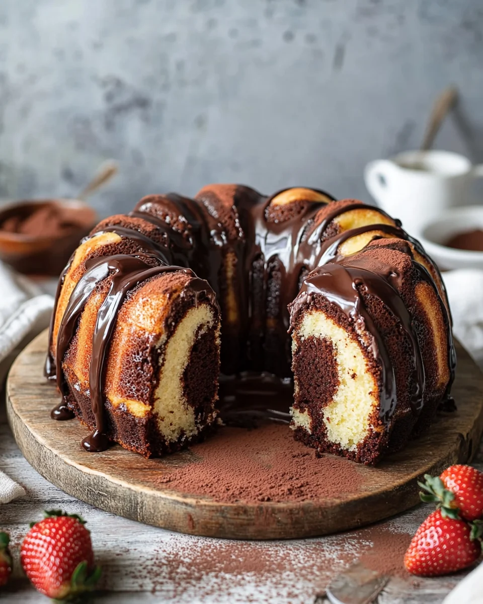 Saftiger Marmorkuchen einfach selber backen