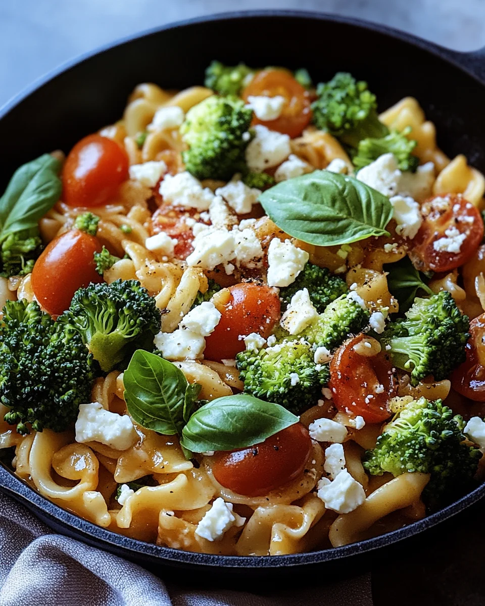 Schupfnudelpfanne mit Brokkoli, Feta und Tomaten 18 Schupfnudelpfanne
