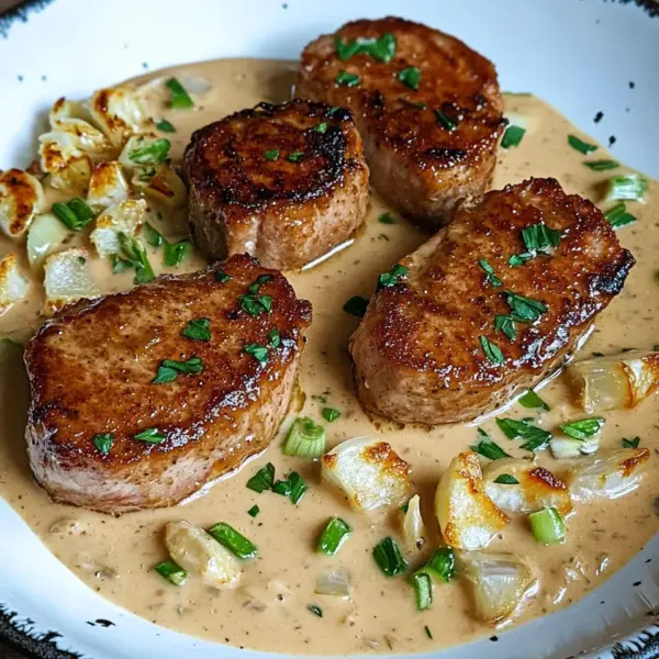Schweinefilet in cremiger Sahnesauce Rezept