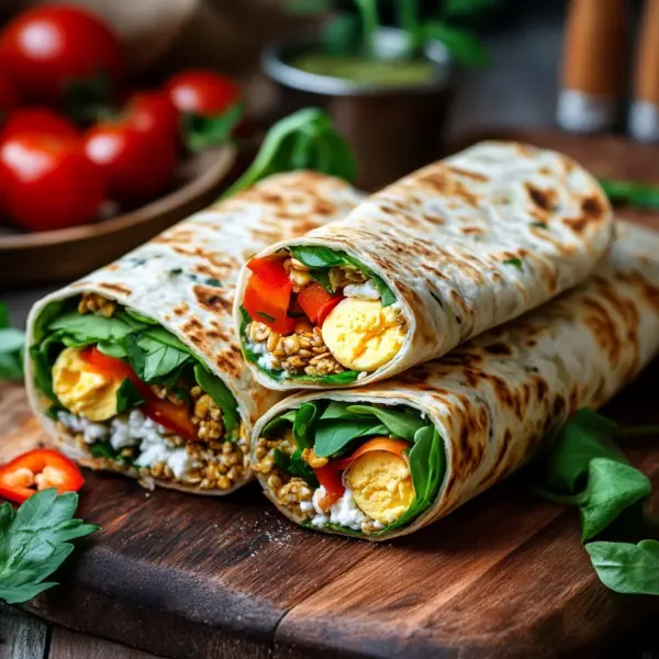 Selbstgemachte Proteinwraps