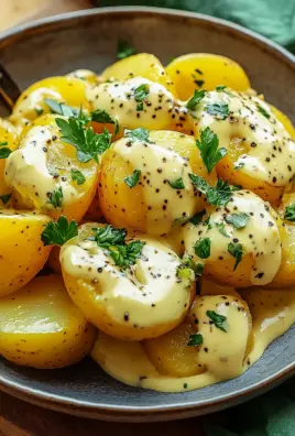 Senfsauce mit Salzkartoffeln 21 Senfsauce mit Salzkartoffeln