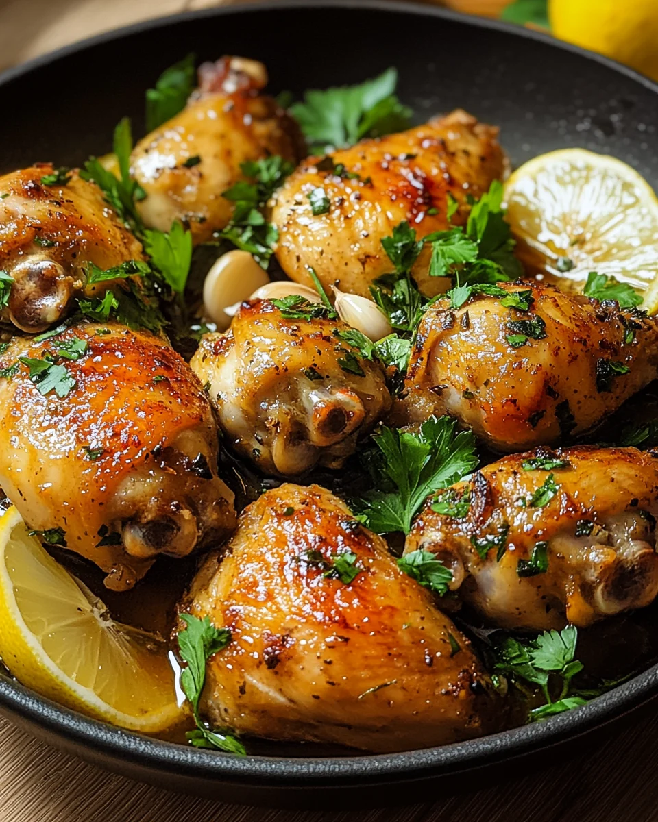 Spanisches Knoblauchhähnchen (Spanish Garlic Chicken)