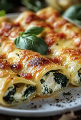 Spinat-Ricotta-Cannelloni 24 Spinat-Ricotta-Cannelloni
