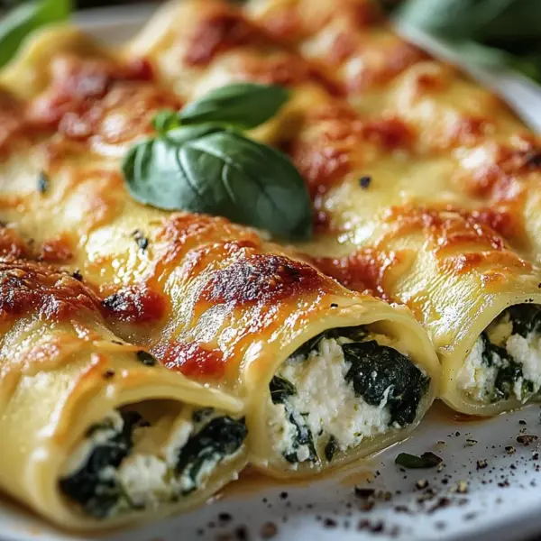 Spinat-Ricotta-Cannelloni