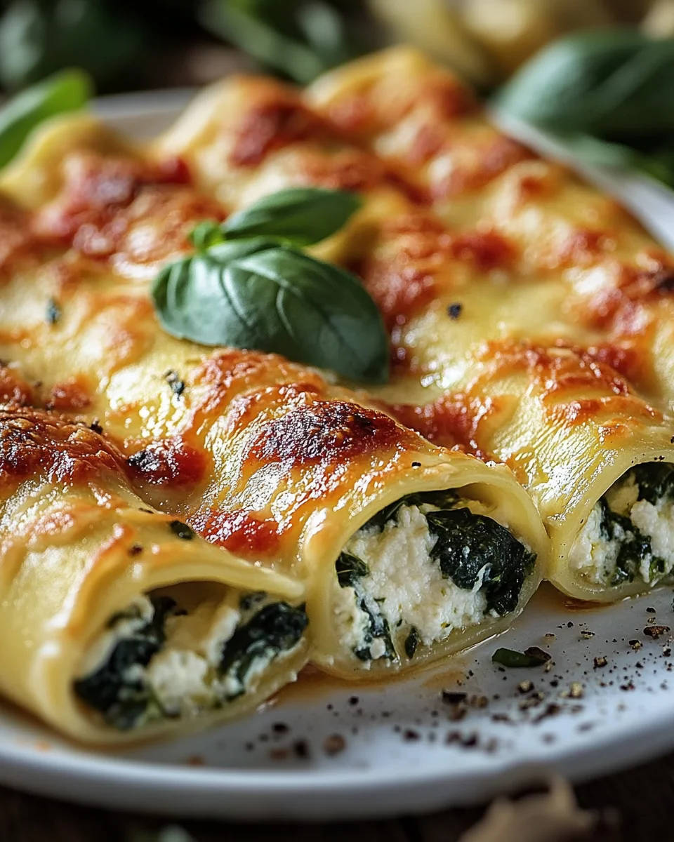 Spinat-Ricotta-Cannelloni 22 Spinat-Ricotta-Cannelloni