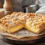 Streuselkuchen mit Pudding