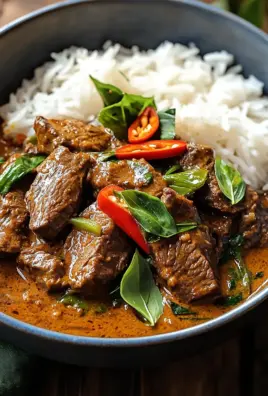 Thailändisches Rindfleisch mit roter Currysoße 21 Thailändisches Rindfleisch mit roter Currysoße