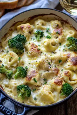 Tortellini Auflauf Schinken Brokkoli