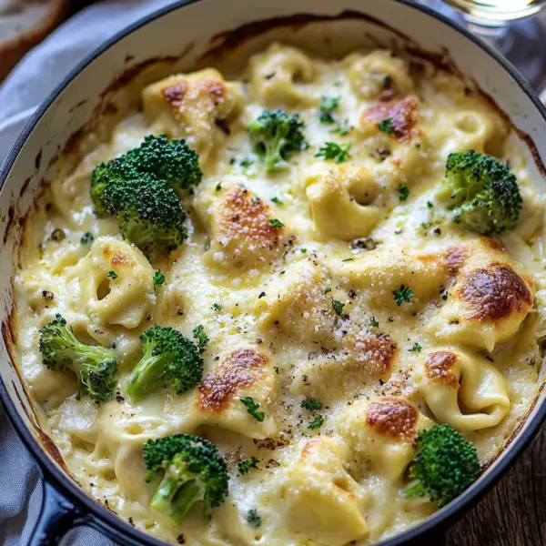Tortellini Auflauf Schinken Brokkoli